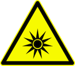 Optical Radiation Exposure Sign